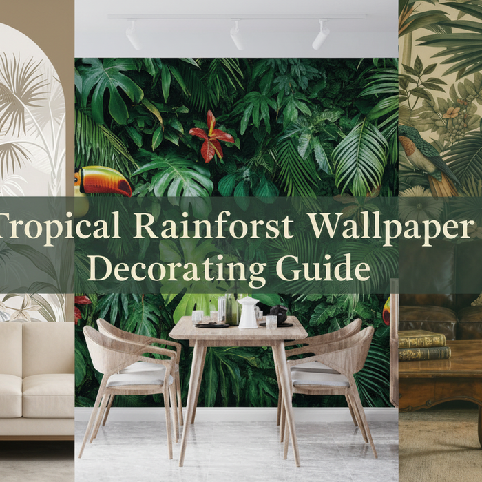 Tropical Rainforest Wallpaper Decorating Guide: Creating Your Vacation Style Home