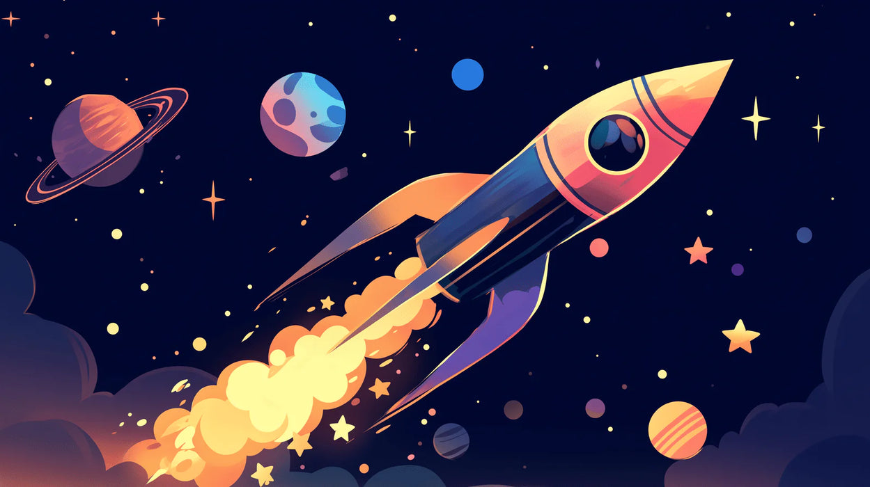 Space Mural Wallpaper | Conquest of Space