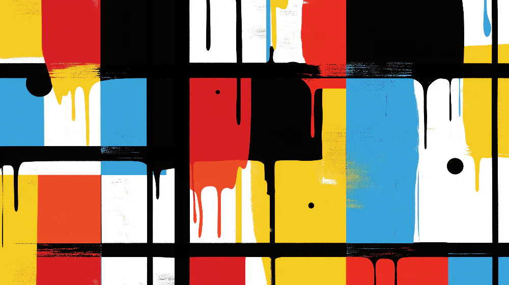 Abstract Geometric Mural Wallpaper | Windows