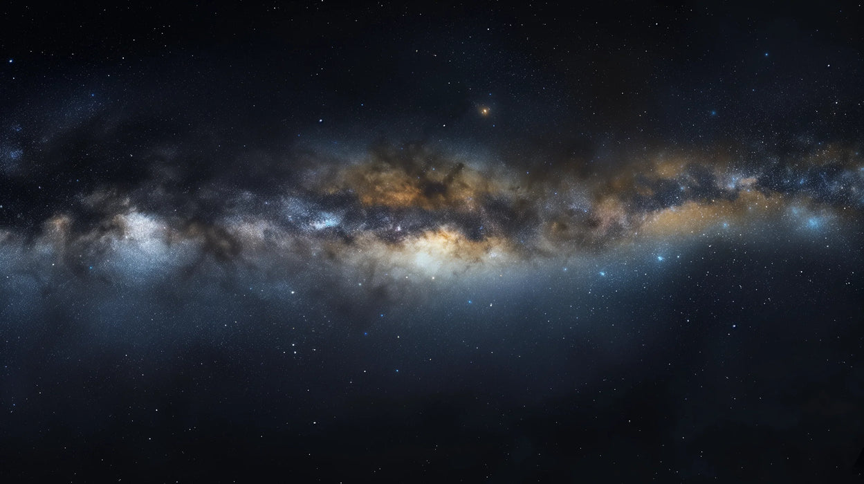 Space Mural Wallpaper | Milky Way and Bright Stars