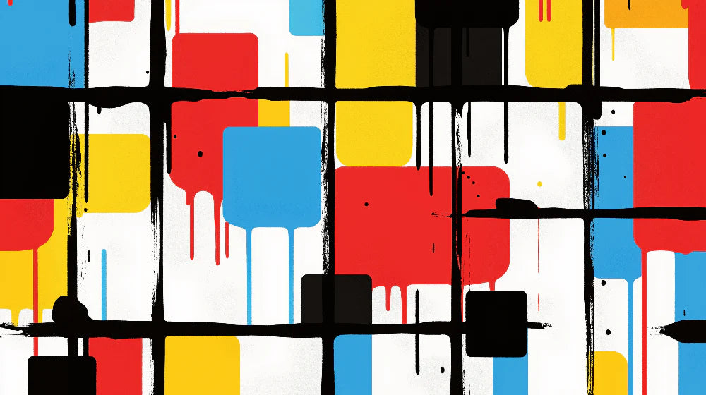 Abstract Geometric Mural Wallpaper | Cube