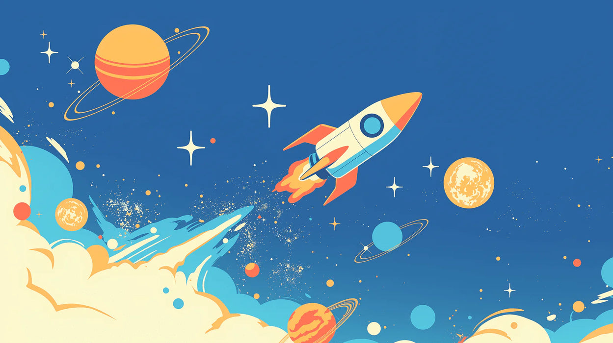 Space Mural Wallpaper | Space Walk