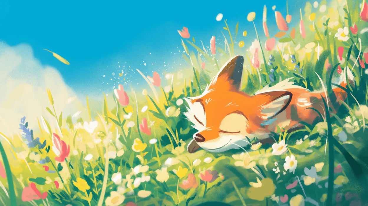 Fox Wallpaper | Peaceful Nap