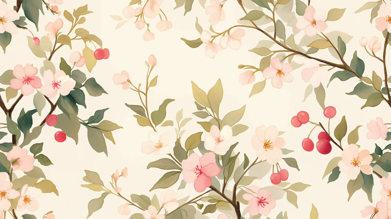 Cherry Wallpaper | Picking from the Cherry Tree