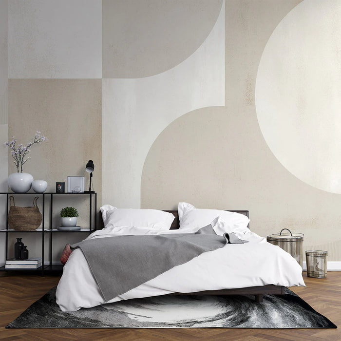 Art Deco Mural Wallpaper | Shades of Beige